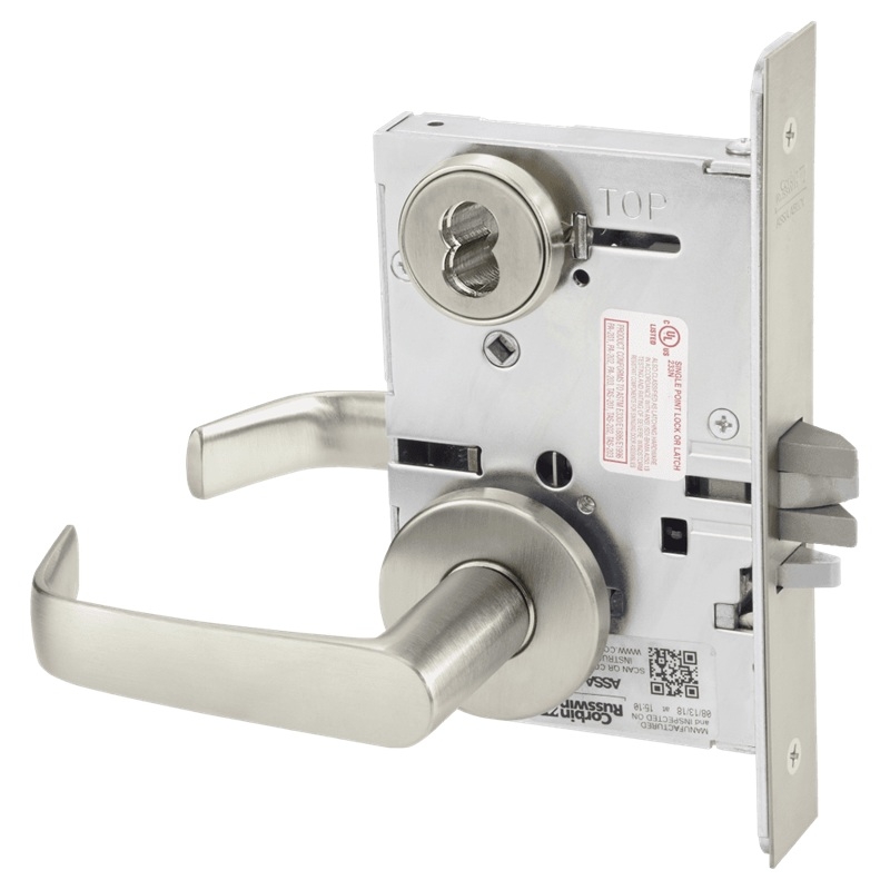 Picture of Corbin Russwin ML2055 NSA  Classroom Mortise Lock, NS Lever, A Rose