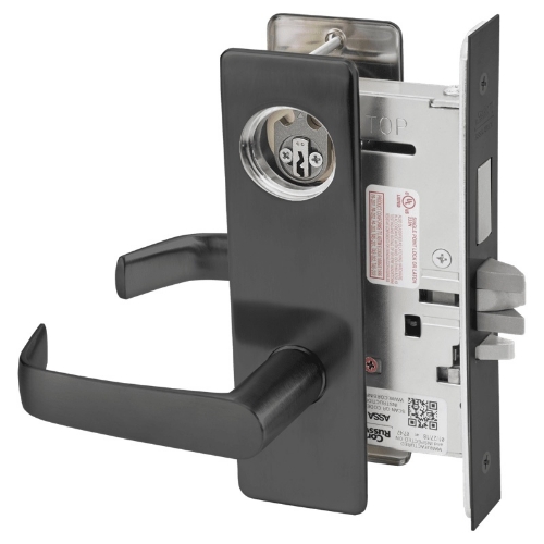 Picture of Corbin Russwin ML2029 NSM Hotel or Motel Mortise Lock, NS Lever, M Escutcheon