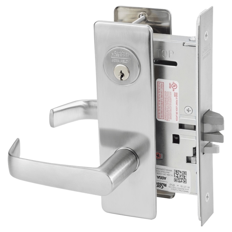 Picture of Corbin Russwin ML2057 NSM Storeroom or Closet Mortise Lock, NS Lever