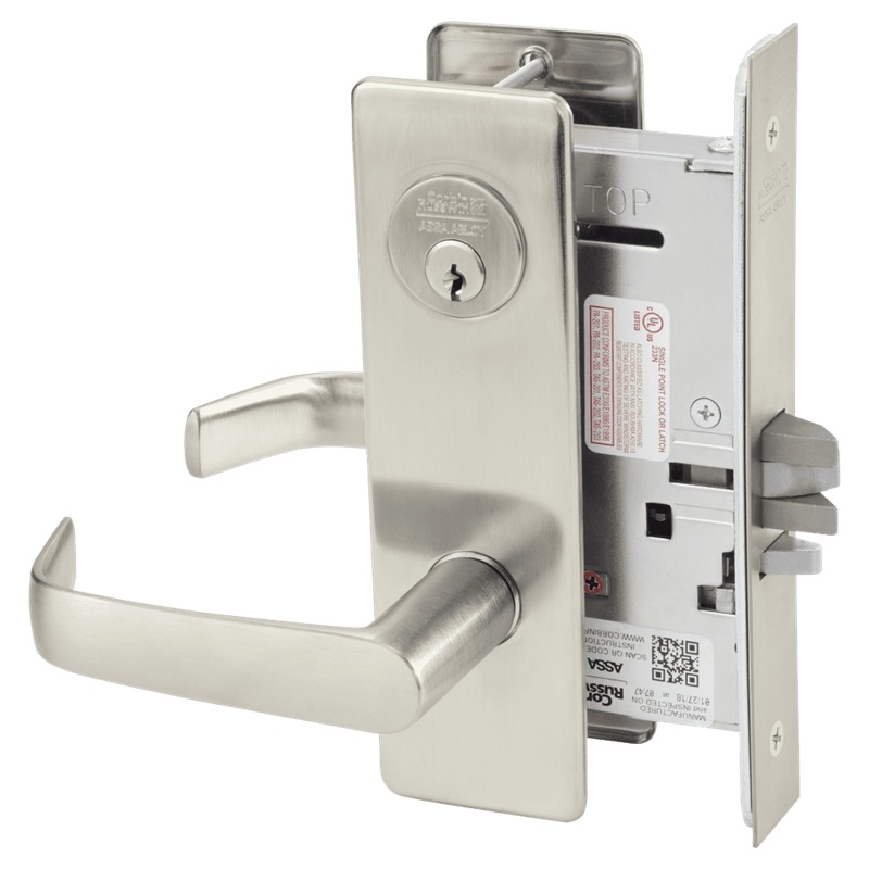 Picture of Corbin Russwin ML2057 NSM Storeroom or Closet Mortise Lock, NS Lever