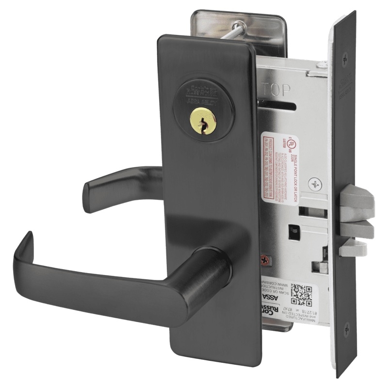 Picture of Corbin Russwin ML2057 NSM Storeroom or Closet Mortise Lock, NS Lever