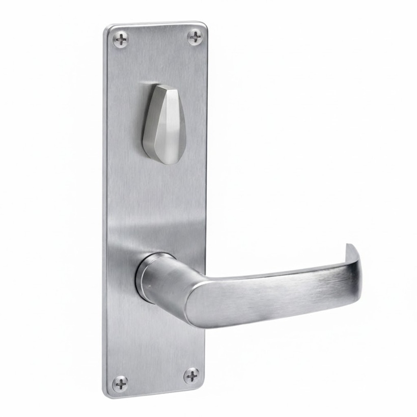 Picture of Corbin Russwin ML2020 NSN Privacy, Bedroom or Bathroom Mortise Lock, NS Lever, N Escutcheon
