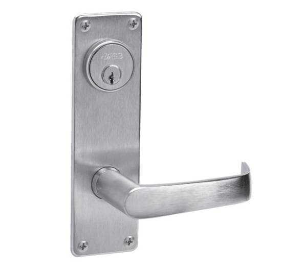 Picture of Corbin Russwin ML2075 NSN Security Entrance or Office Mortise Lock, AS Lever, N Escutcheon