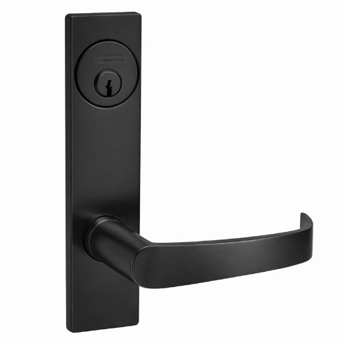 Picture of Corbin Russwin ML2024 NSP Entrance or Storeroom Mortise Lock, NS Lever, P Escutcheon