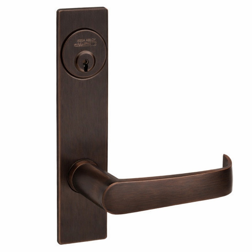 Picture of Corbin Russwin ML2055 NSP Classroom Mortise Lock, NS Lever, P Escutcheon