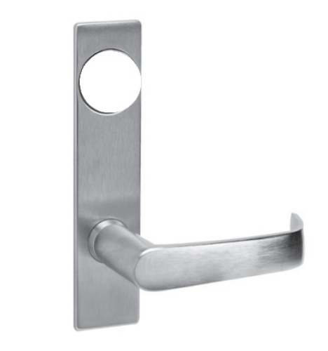 Picture of Corbin Russwin ML2055 NSP Classroom Mortise Lock, NS Lever, P Escutcheon