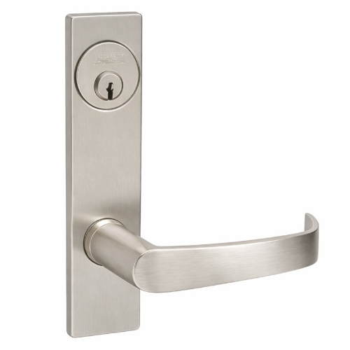 Picture of Corbin Russwin ML2072 NSP Classroom Intruder Mortise Lock, NS Lever, P Escutcheon