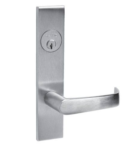 Picture of Corbin Russwin ML2022 NSR Store Door Mortise Lock, NS Lever, R Escutcheon