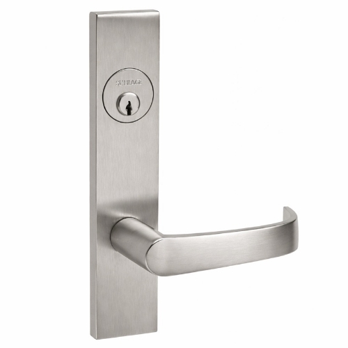 Picture of Corbin Russwin ML2032 NSR Institution or Utility Mortise Lock, NS Lever, R Escutcheon