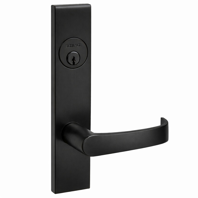 Picture of Corbin Russwin ML2051 NSR Entrance or Office Mortise Lock, NS Lever, R Escutcheon