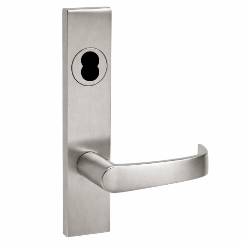 Picture of Corbin Russwin ML2051 NSR Entrance or Office Mortise Lock, NS Lever, R Escutcheon