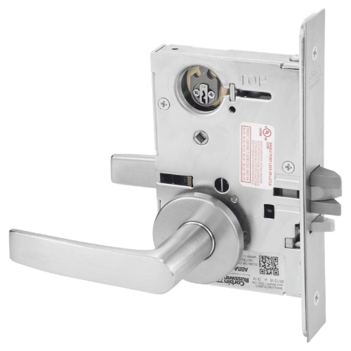 Picture of Corbin Russwin ML2032 ASA Institution or Utility Mortise Lock, AS Lever, A Rose
