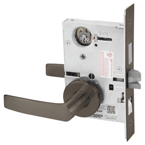 Picture of Corbin Russwin ML2048 ASA Entrance or Apartment Mortise Lock, AS Lever, A Rose