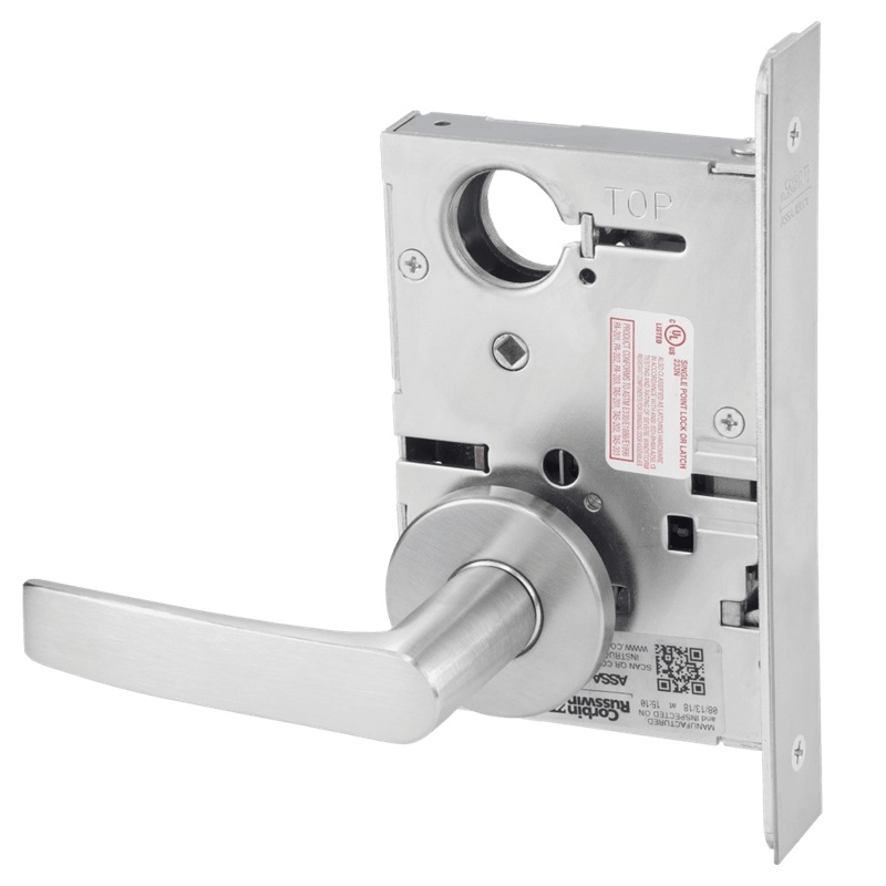 Picture of Corbin Russwin ML2050 ASA Half Dummy Trim Mortise Trim, AS Lever, A Rose