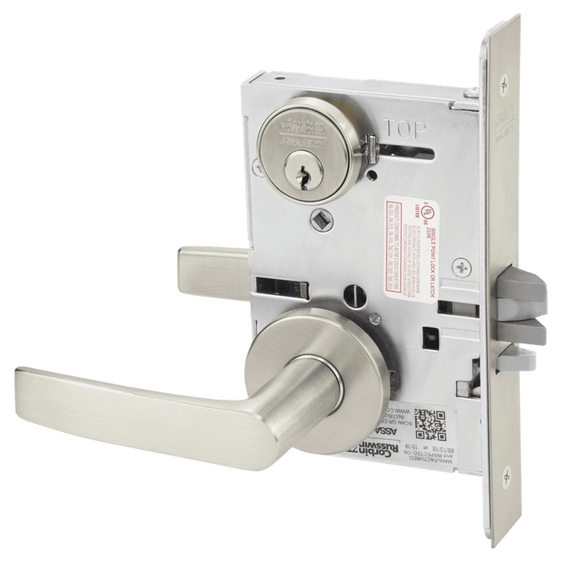 Picture of Corbin Russwin ML2057 ASA Storeroom or Closet Mortise Lock, AS Lever