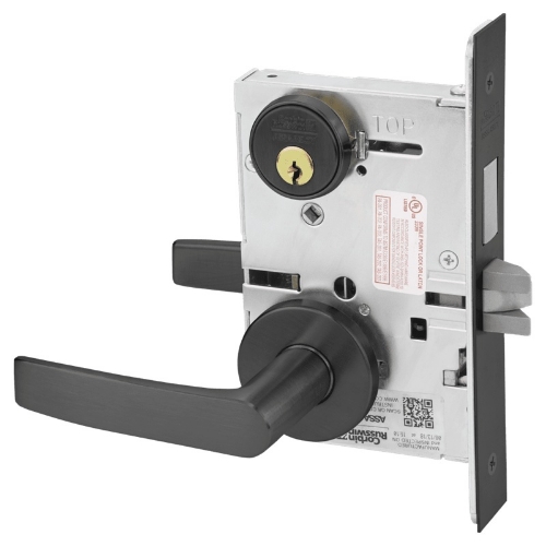 Picture of Corbin Russwin ML2065 ASA Dormitory or Entrance Mortise Lock, AS Lever, A Rose