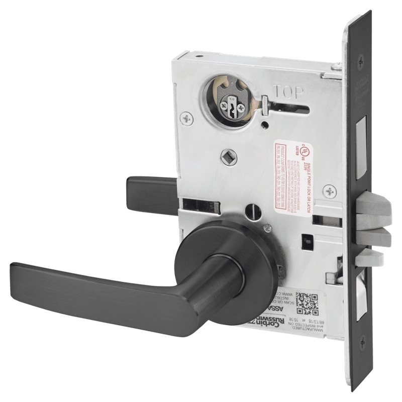 Picture of Corbin Russwin ML2067 ASA Apartment or Dormitory Mortise Lock, AS Lever, A Rose