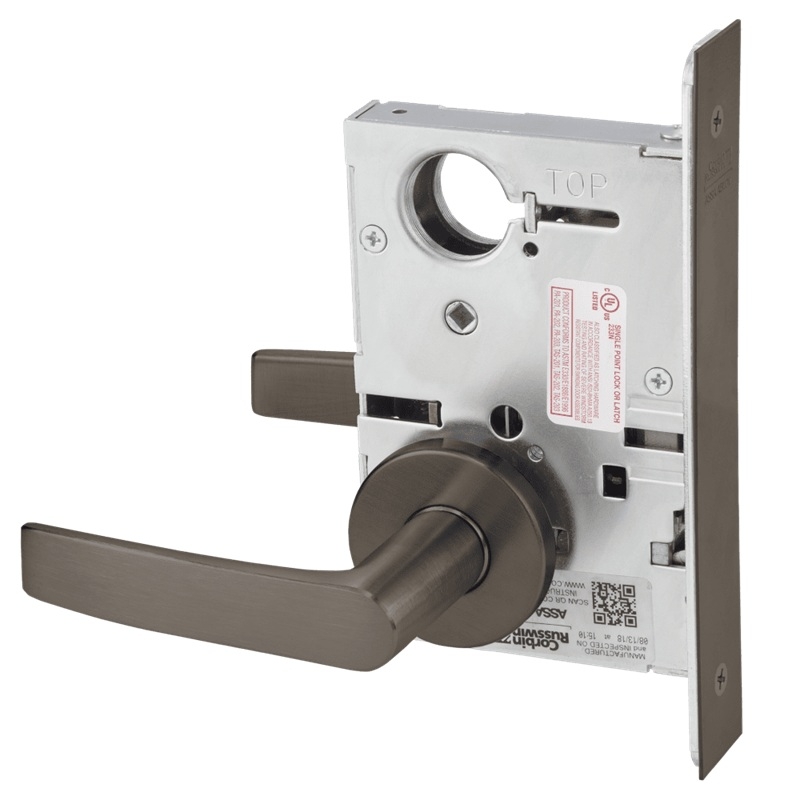 Picture of Corbin Russwin ML2070 ASA Full Dummy Trim Mortise Trim, AS Lever, A Rose