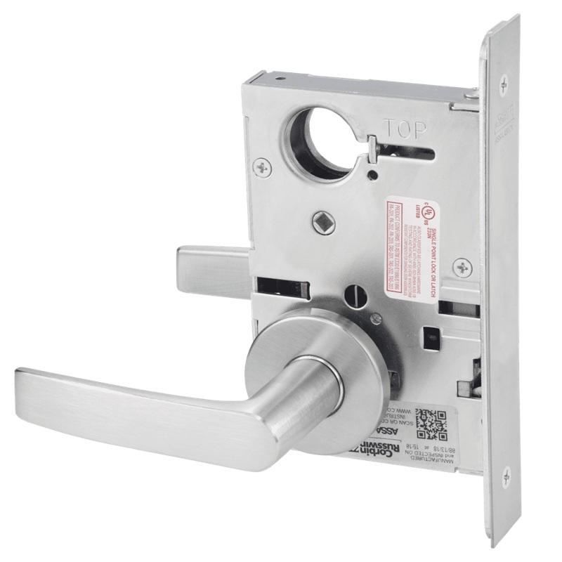 Picture of Corbin Russwin ML2070 ASA Full Dummy Trim Mortise Trim, AS Lever, A Rose