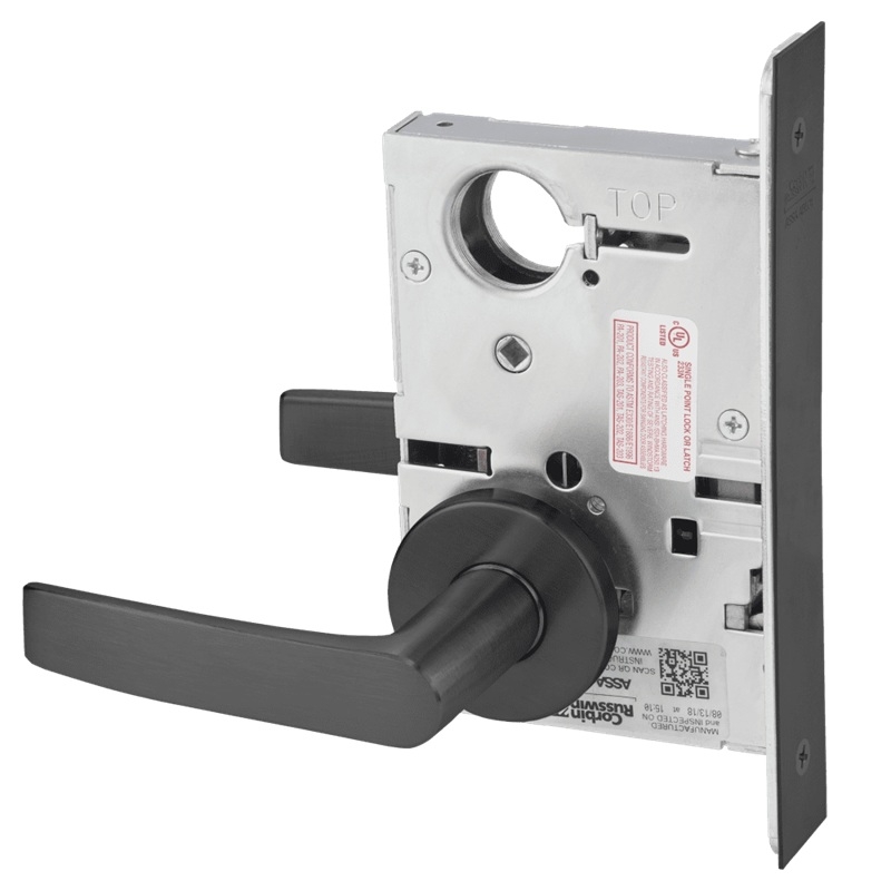 Picture of Corbin Russwin ML2070 ASA Full Dummy Trim Mortise Trim, AS Lever, A Rose