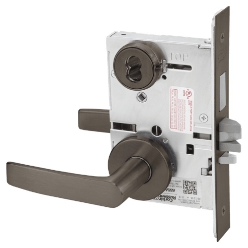 Picture of Corbin Russwin ML2072 ASA Classroom Intruder Mortise Lock, AS Lever, A Rose