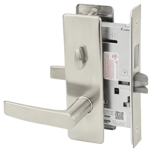 Picture of Corbin Russwin ML2020 ASM Privacy, Bedroom or Bathroom Mortise Trim Pack, AS Lever