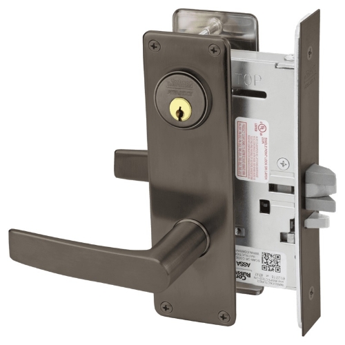 Picture of Corbin Russwin ML2057 ASN Storeroom or Closet Mortise Lock, AS Lever