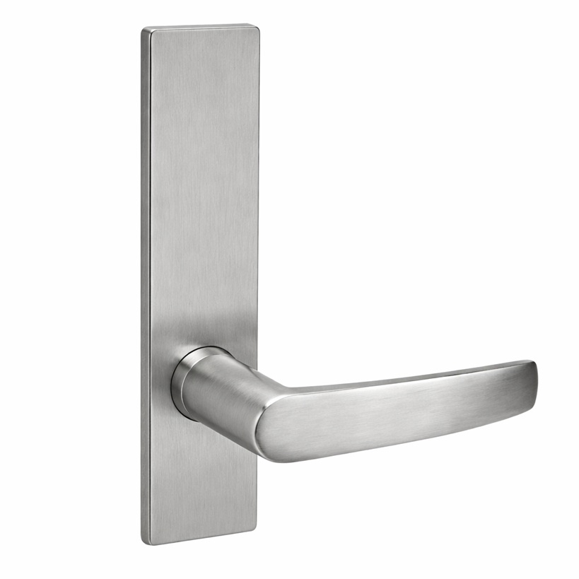 Picture of Corbin Russwin ML2050 ASP Half Dummy Trim Mortise Trim, AS Lever, P Escutcheon