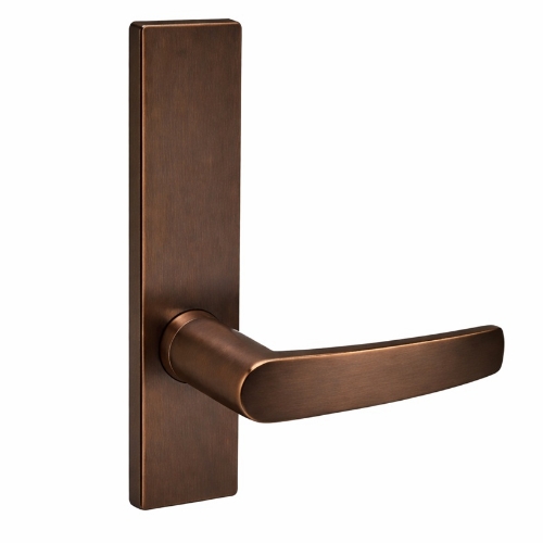 Picture of Corbin Russwin ML2050 ASP Half Dummy Trim Mortise Trim, AS Lever, P Escutcheon