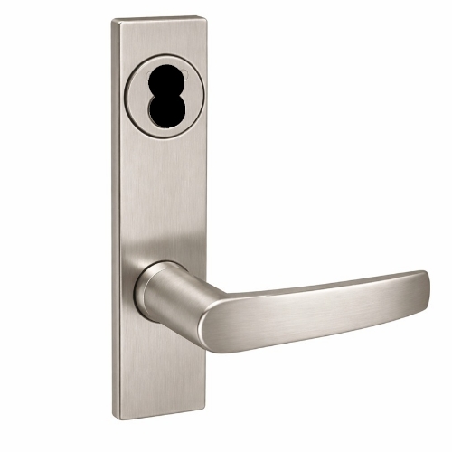 Picture of Corbin Russwin ML2051 ASP Entrance or Office Mortise Lock, AS Lever, P Escutcheon