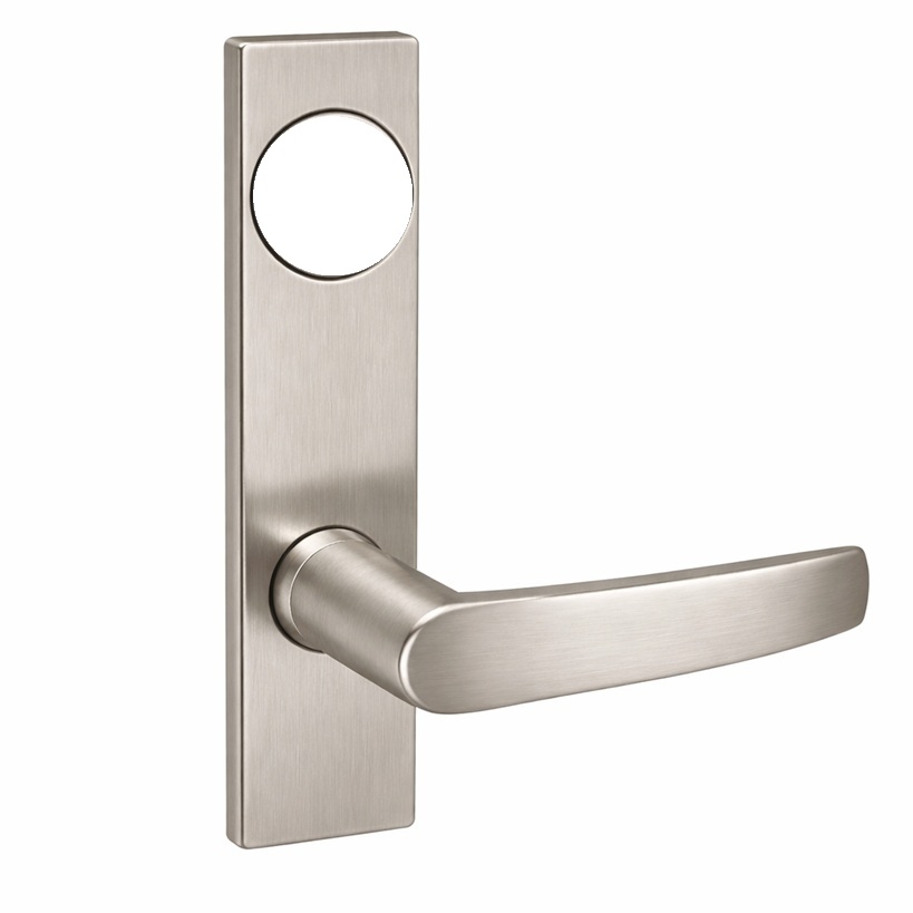 Picture of Corbin Russwin ML2051 ASP Entrance or Office Mortise Lock, AS Lever, P Escutcheon