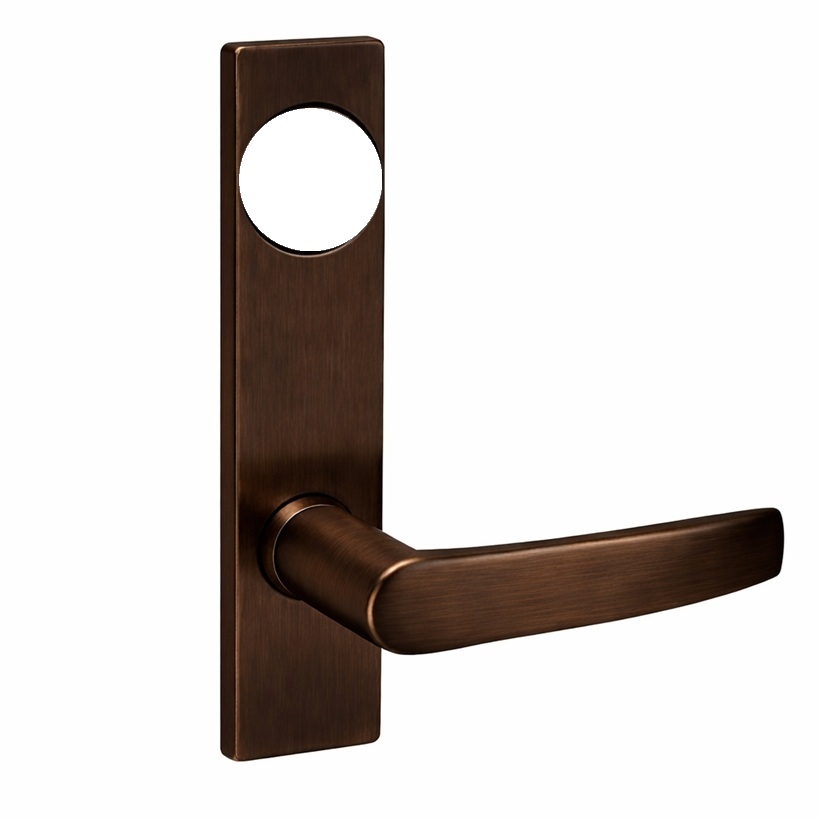Picture of Corbin Russwin ML2067 ASP Apartment or Dormitory Mortise Lock, AS Lever, P Escutcheon