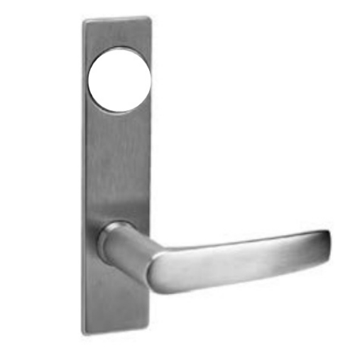Picture of Corbin Russwin ML2072 ASP Classroom Intruder Mortise Lock, AS Lever, P Escutcheon
