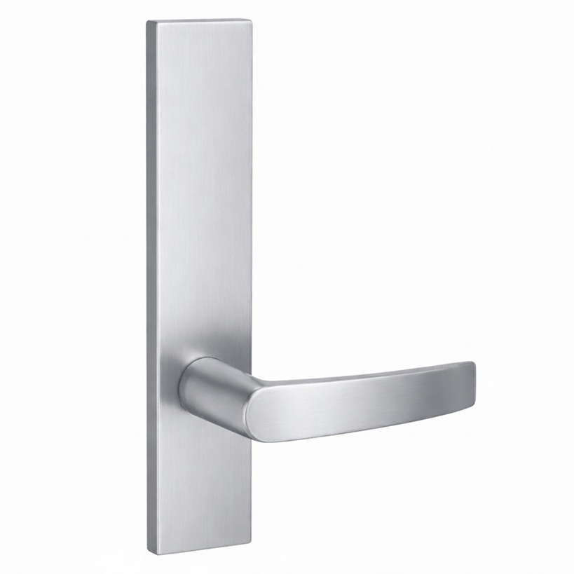 Picture of Corbin Russwin ML2010 ASR Passage or Closet Mortise Lock, AS Lever, R Escutcheon