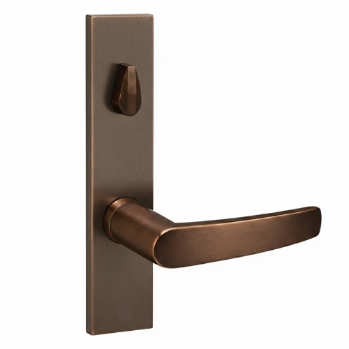 Picture of Corbin Russwin ML2030 ASR Privacy, Bedroom or Bathroom Mortise Lock, AS Lever, R Escutcheon