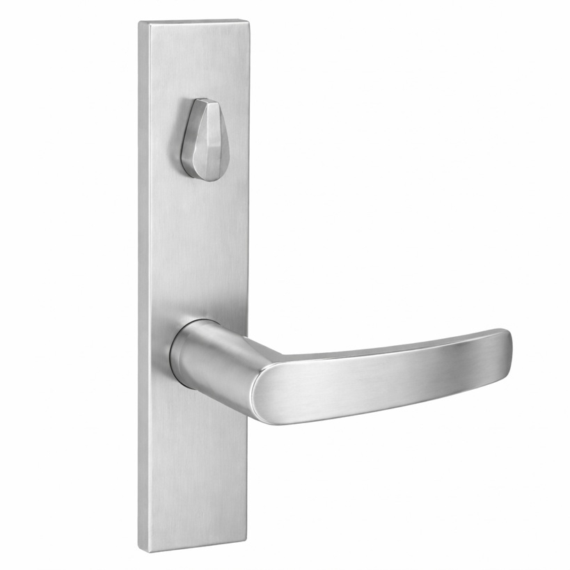 Picture of Corbin Russwin ML2030 ASR Privacy, Bedroom or Bathroom Mortise Lock, AS Lever, R Escutcheon