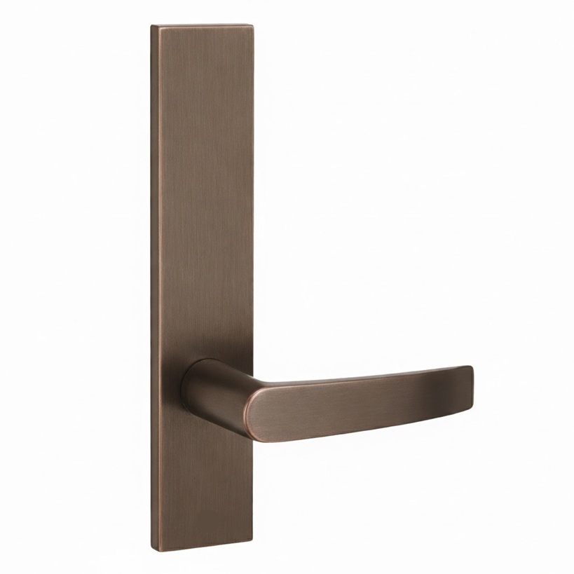 Picture of Corbin Russwin ML2050 ASR  Half Dummy Trim Mortise Trim, AS Lever, R Escutcheon