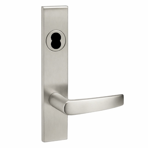 Picture of Corbin Russwin ML2065 ASR Dormitory or Entrance Mortise Lock, AS Lever, R Escutcheon
