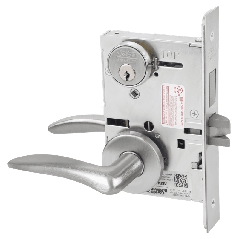 Picture of Corbin Russwin ML2024 DSA Entrance or Storeroom Mortise Lock, DS Lever, A Rose