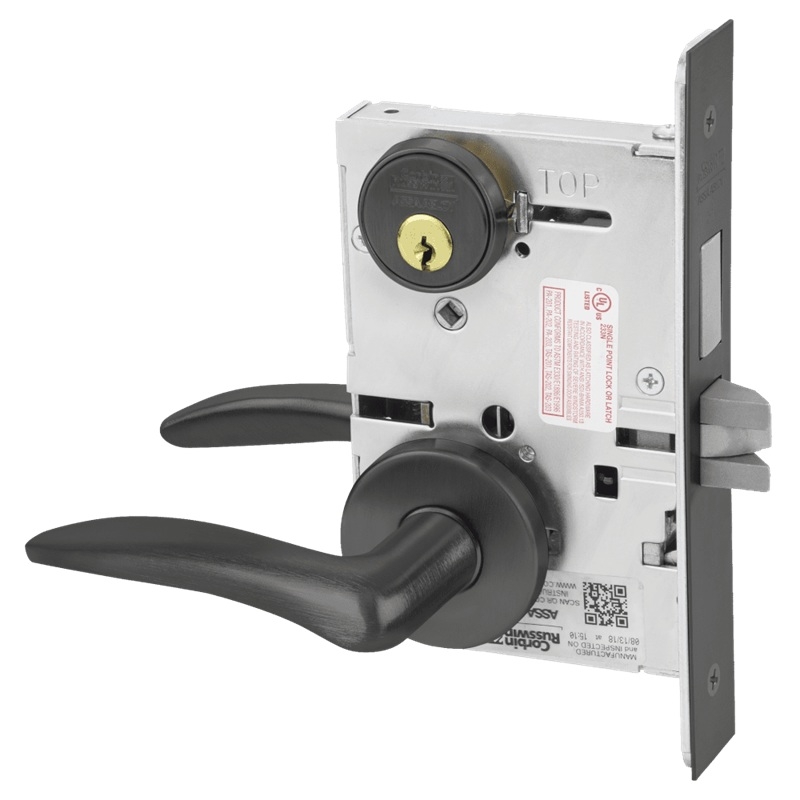 Picture of Corbin Russwin ML2024 DSA Entrance or Storeroom Mortise Lock, DS Lever, A Rose
