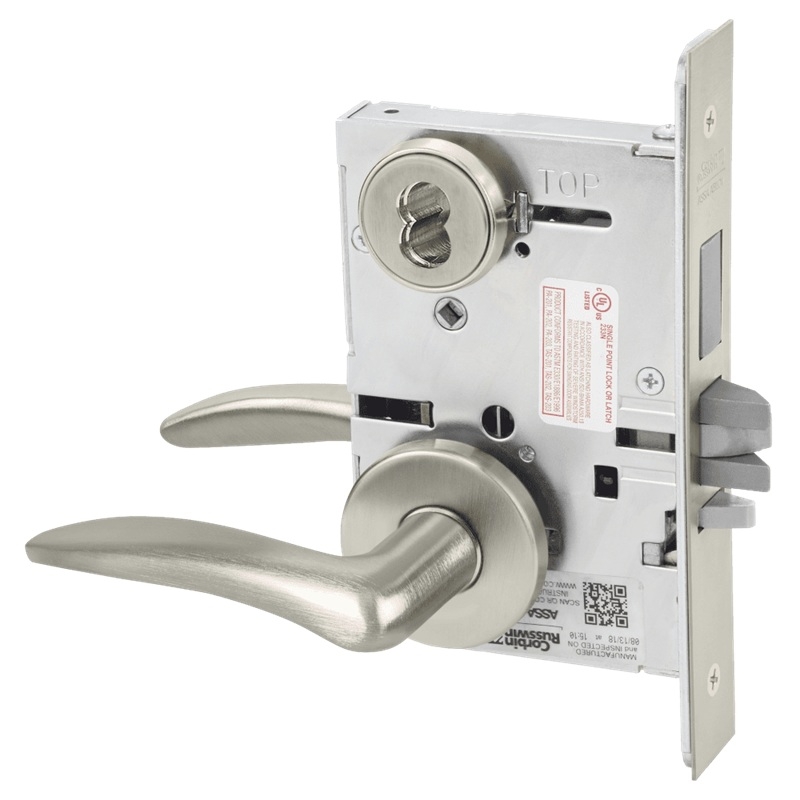 Picture of Corbin Russwin ML2029 DSA Hotel or Motel Mortise Lock, DS Lever, A Rose