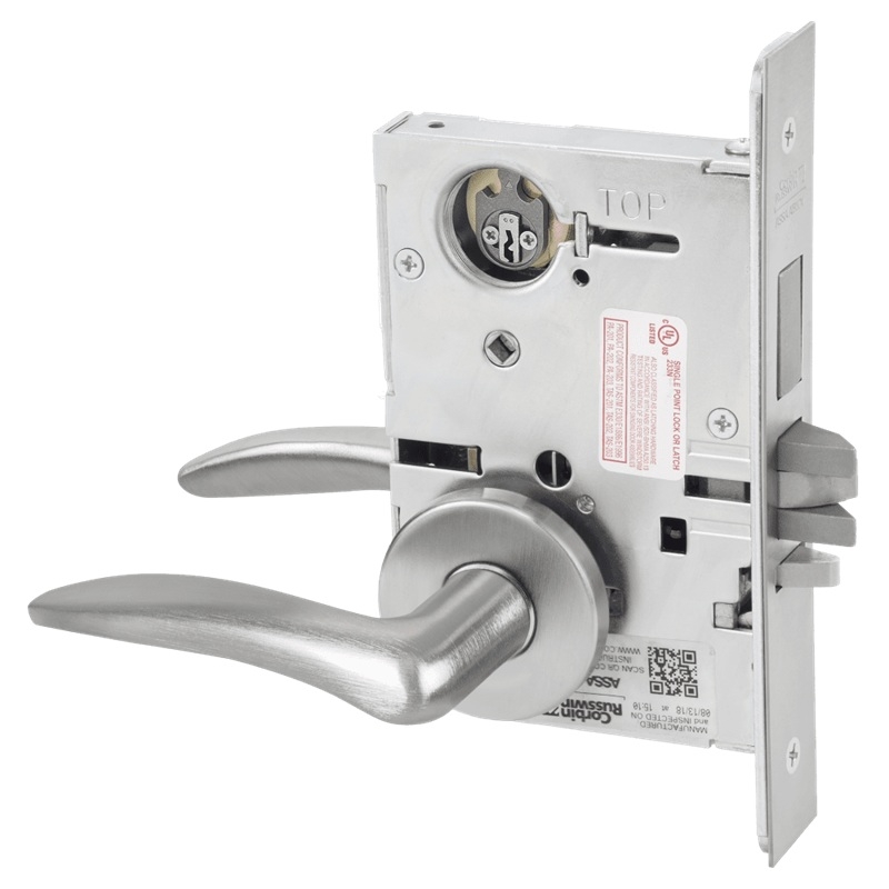 Picture of Corbin Russwin ML2029 DSA Hotel or Motel Mortise Lock, DS Lever, A Rose