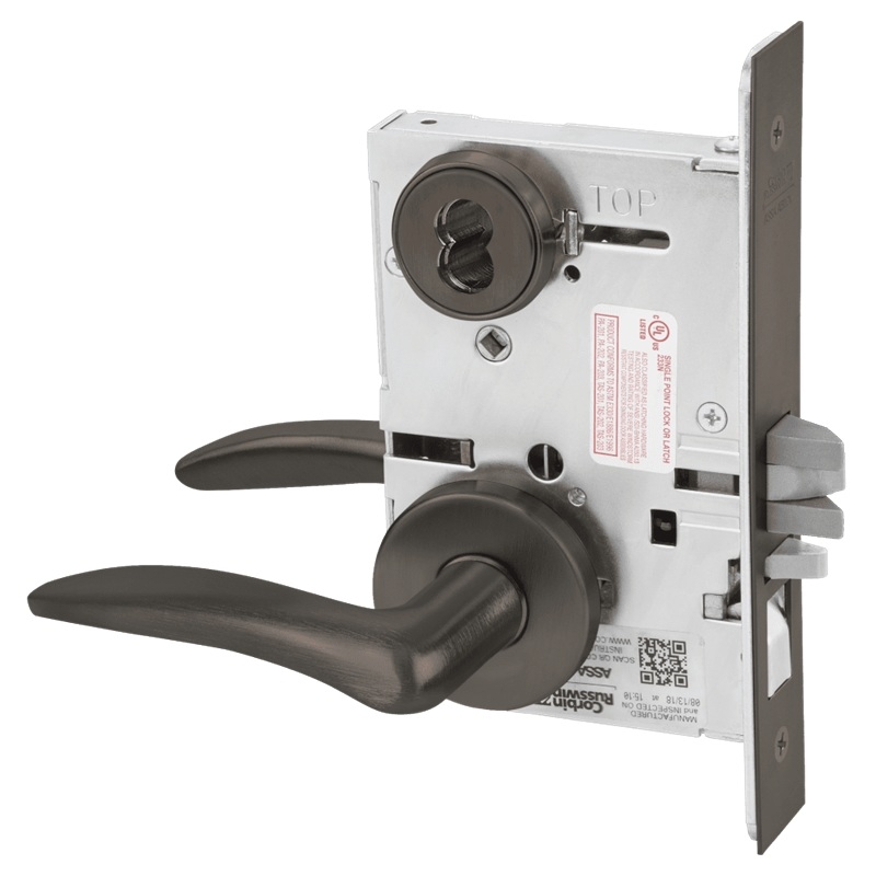 Picture of Corbin Russwin ML2051 DSA Entrance or Office Mortise Lock, DS Lever, A Rose