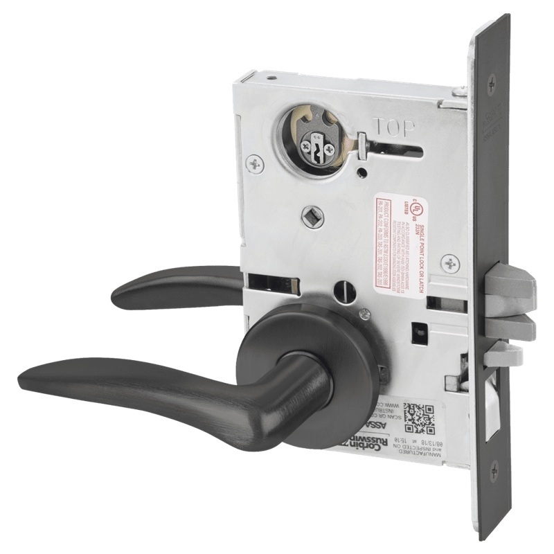 Picture of Corbin Russwin ML2051 DSA Entrance or Office Mortise Lock, DS Lever, A Rose