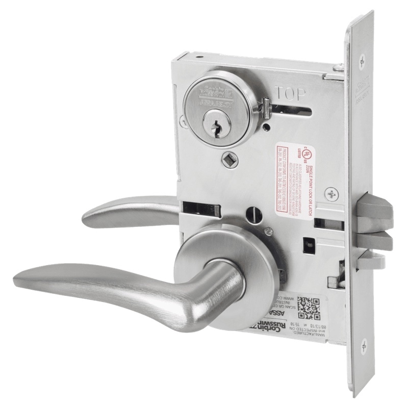 Picture of Corbin Russwin ML2055 DSA Classroom Mortise Lock, DS Lever, A Rose