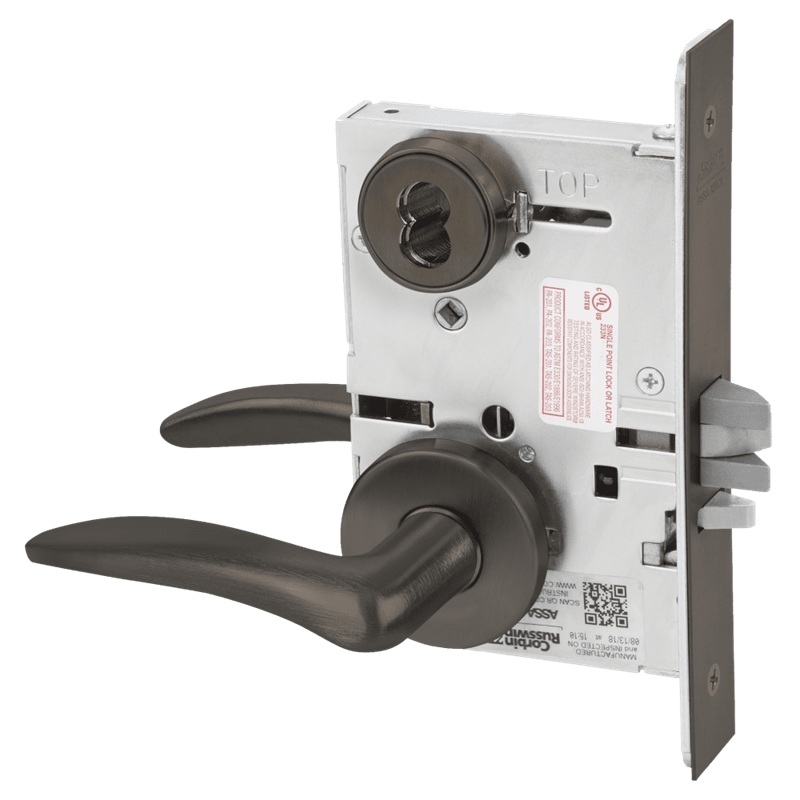 Picture of Corbin Russwin ML2055 DSA Classroom Mortise Lock, DS Lever, A Rose