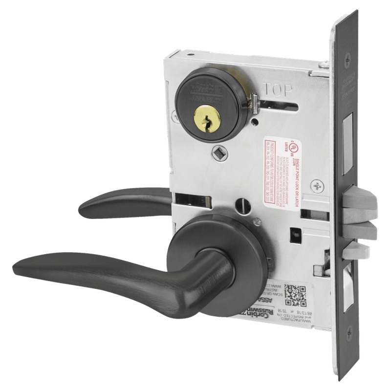 Picture of Corbin Russwin ML2067 DSA Apartment or Dormitory Mortise Lock, DS Lever, A Rose