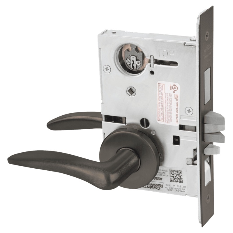 Picture of Corbin Russwin ML2067 DSA Apartment or Dormitory Mortise Lock, DS Lever, A Rose