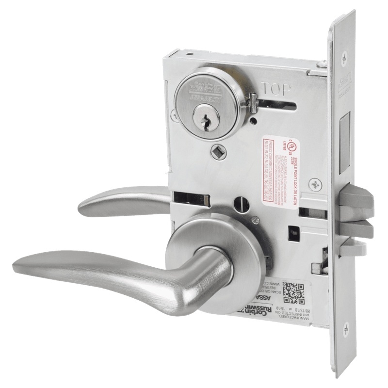 Picture of Corbin Russwin ML2072 DSA Classroom Intruder Mortise Lock, DS Lever, A Rose