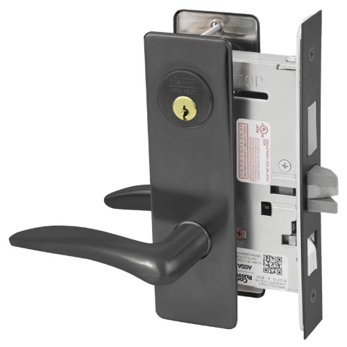 Picture of Corbin Russwin ML2048 DSM Entrance or Apartment Mortise Lock, DS Lever, M Escutcheon